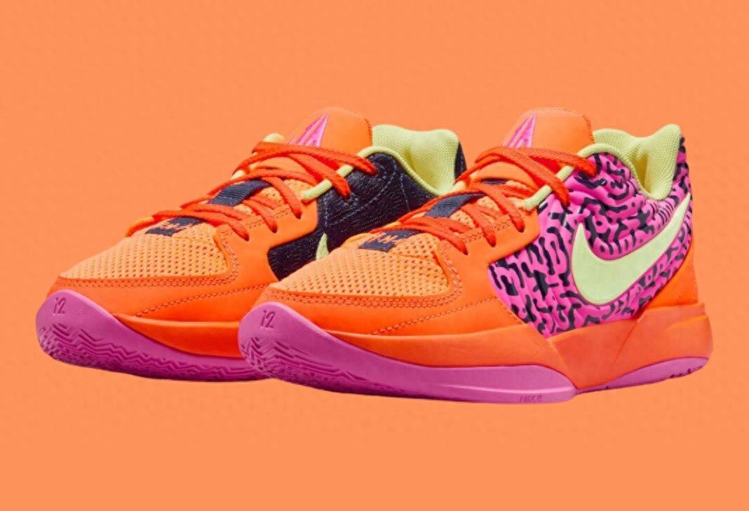 otal Orange”发布采用醒目的橙色鞋面球盟会最新莫兰特签名鞋Nike J