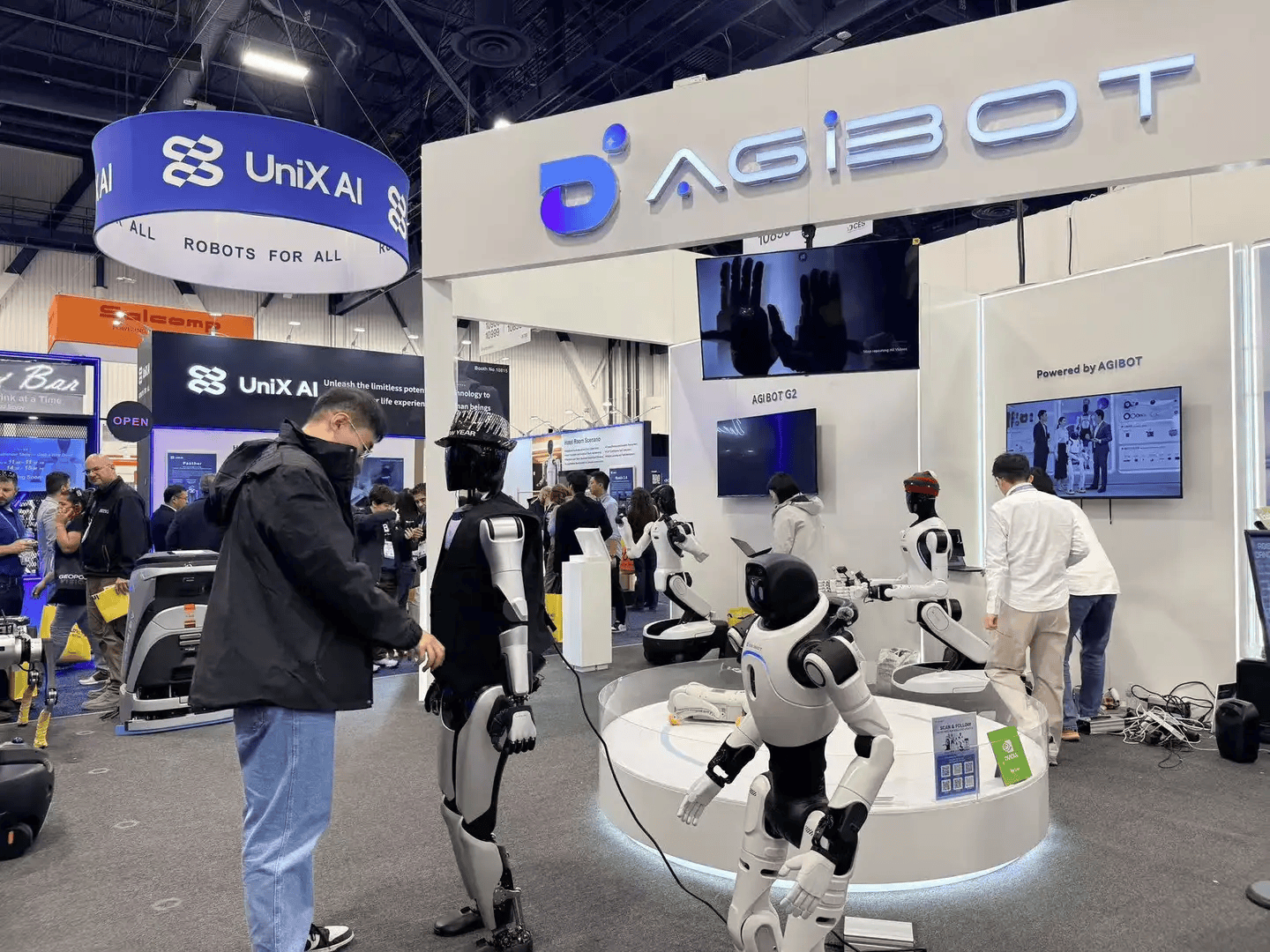 方向最火中企霸场机器人全明星乱斗暴走2万步逛CES2026:9大(图55) 方向最火中企霸场机器人全明星乱斗暴走2万步逛CES2026:9大(图55)